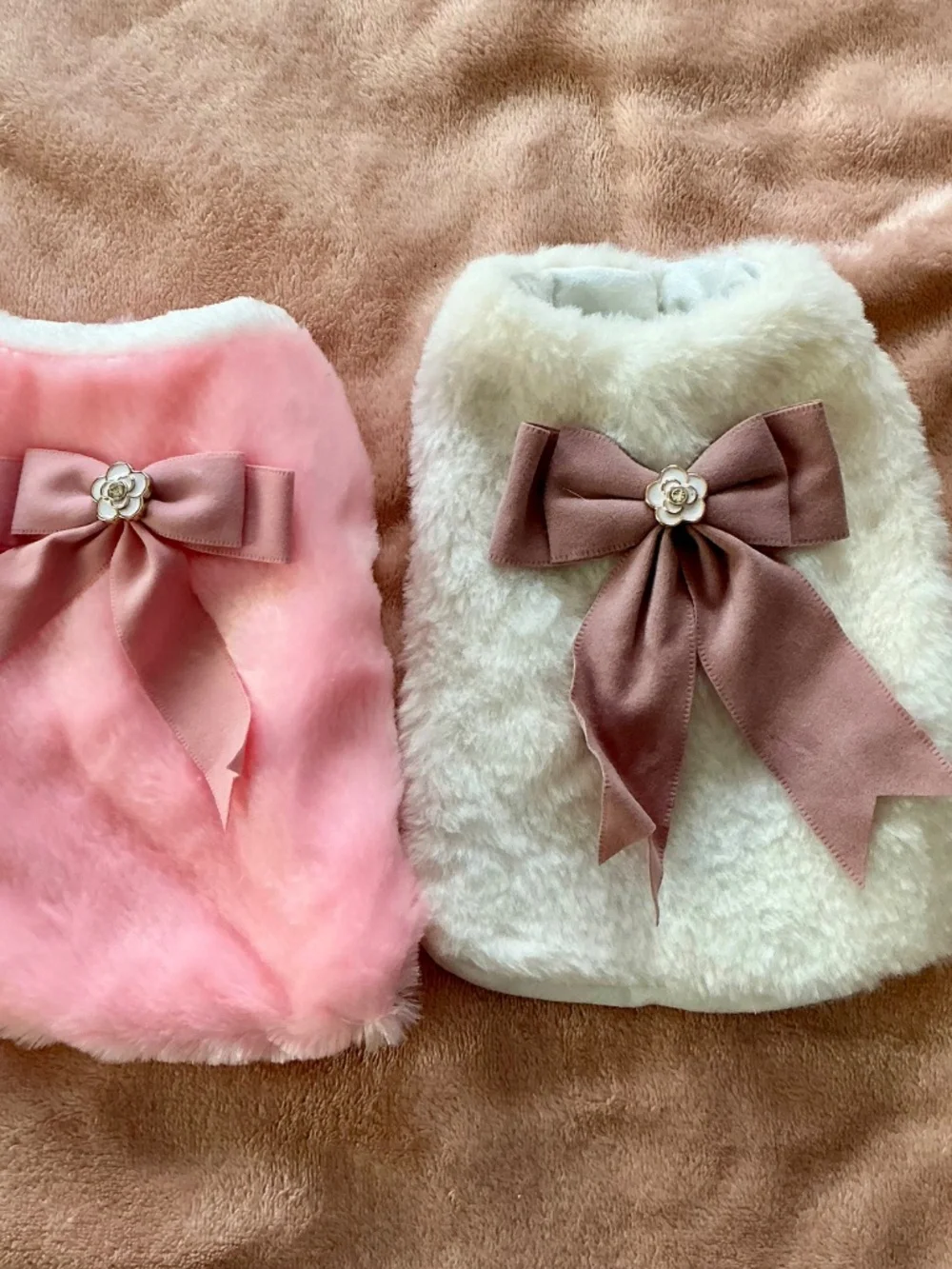 Boutique over coat dog vest